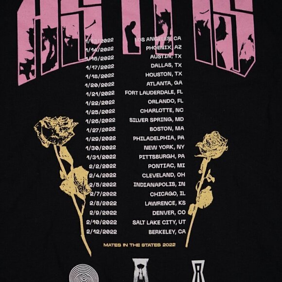 As it is British London Pop Punk Band Mates in the States Tour Shirt XXL - Picture 7 of 8